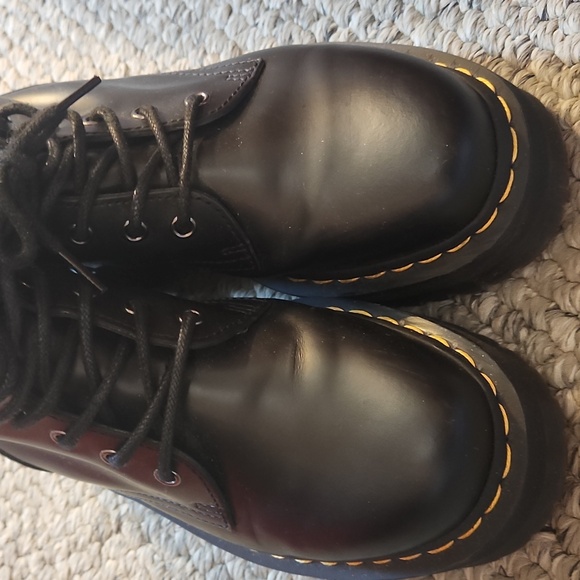 Dr. Martens Black Combat Boots - Picture 4 of 9